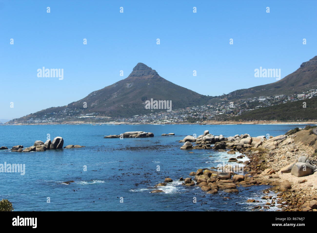 Signal Hill Berg in Kapstadt Südafrika Stockfoto