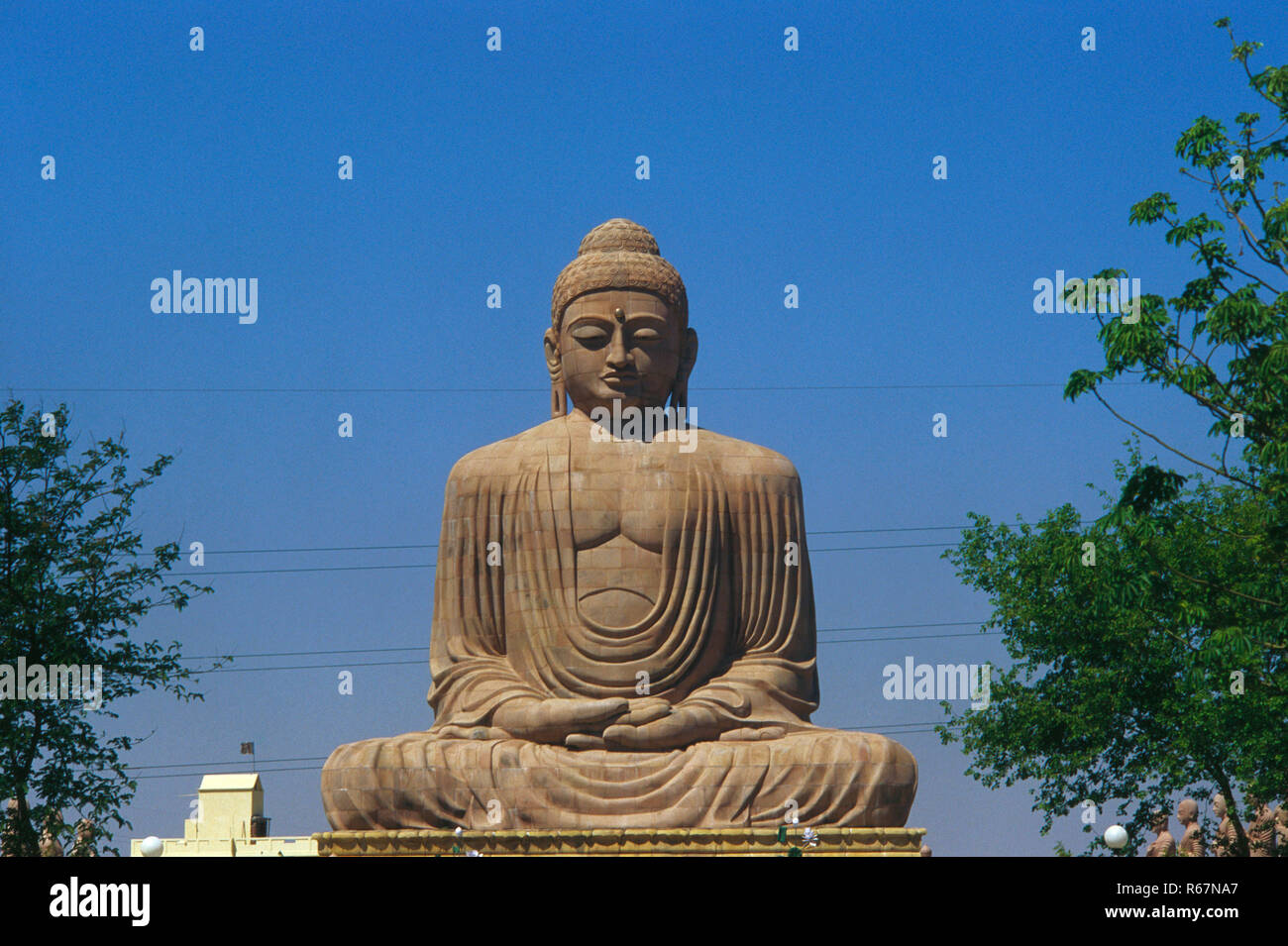 Lord Buddha, Gaya, Bihar, Indien Stockfoto