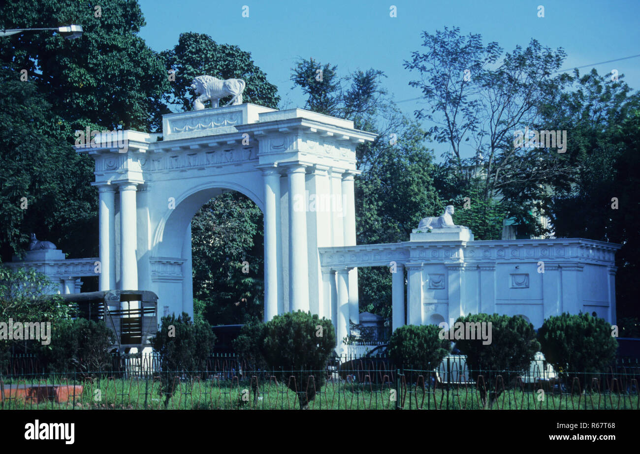 Rajbhavan, Kolkata, West Bengal, Indien Stockfoto