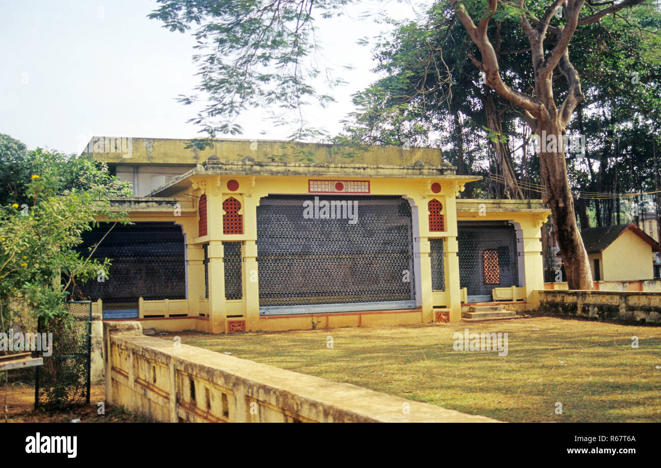 Theater in Shantiniketan, Bolpur, West Bengal, Indien öffnen Stockfoto