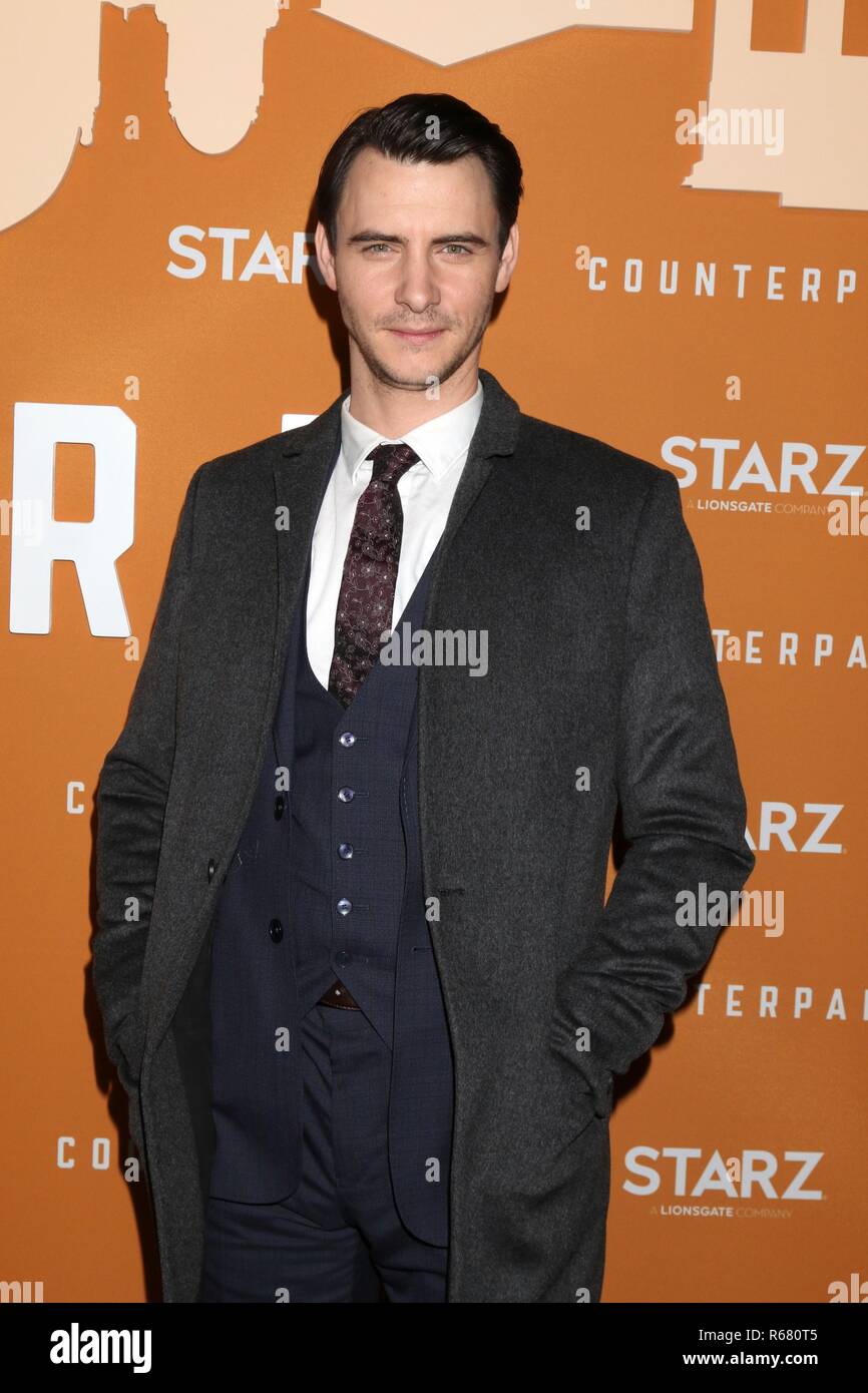 Los Angeles, CA, USA. 3 Dez, 2018. Harry Lloyd in der Ankunftshalle für Pendant Premiere ArcLight Hollywood, Los Angeles, CA Dezember 3, 2018. Credit: Priscilla Grant/Everett Collection/Alamy leben Nachrichten Stockfoto