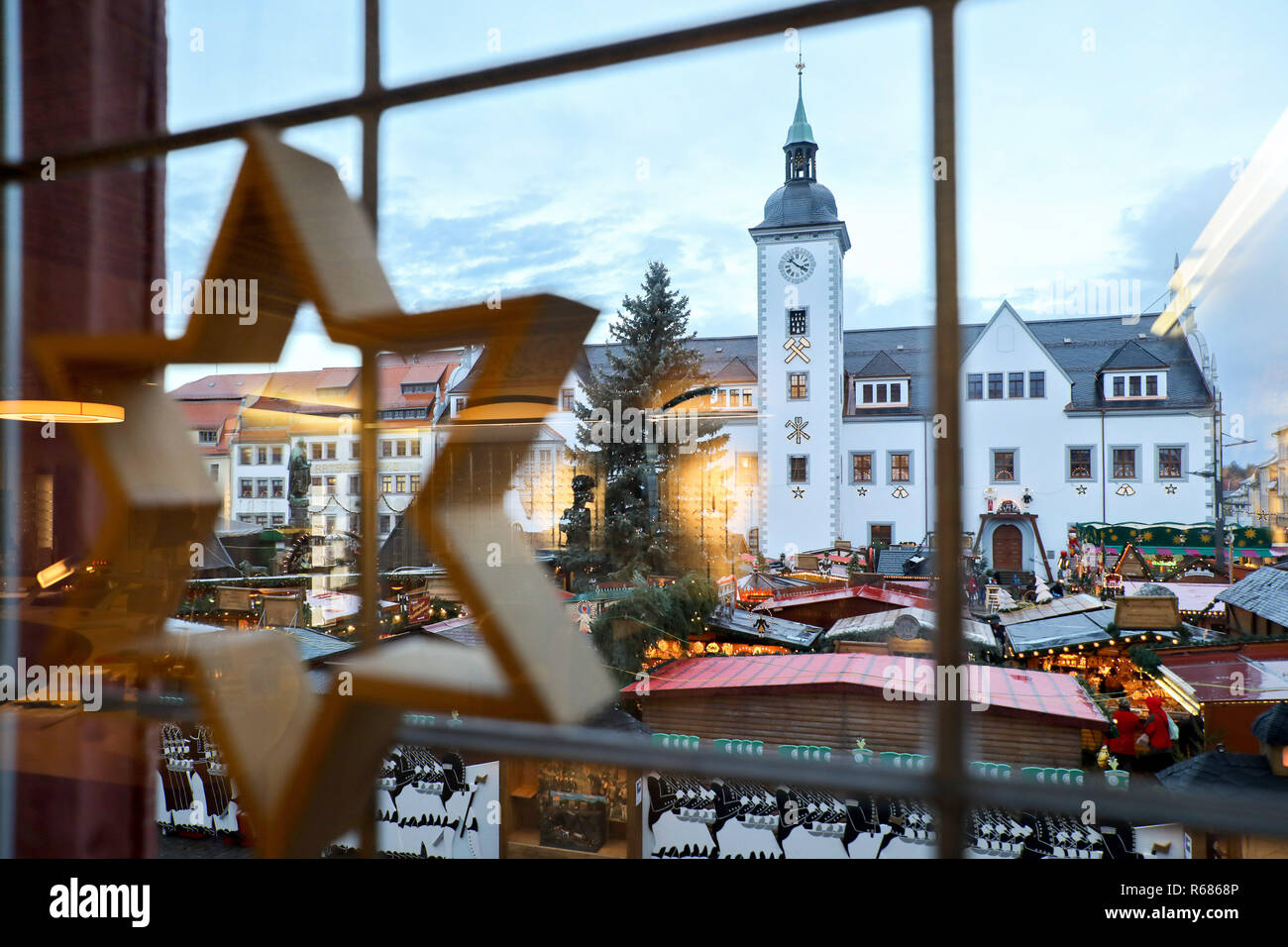Obermarkt in freiberg Stockfotos und bilder Kaufen Alamy