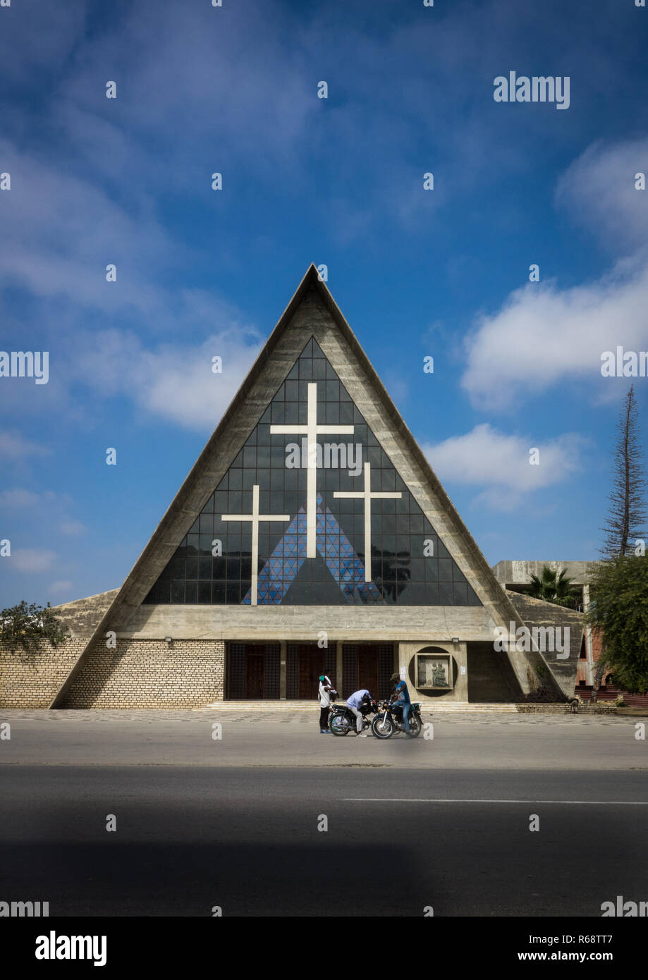 Unsere Liebe Frau von Fatima Kathedrale, Se Catedral de Nossa Senhora de Fatima, Provinz Benguela, Benguela, Angola Stockfoto