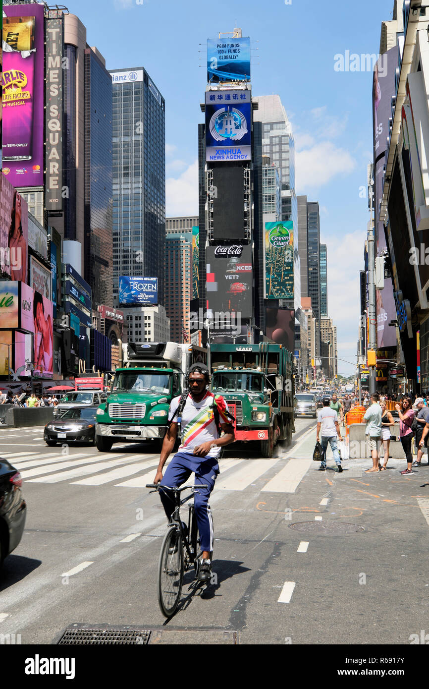 Time Square Stockfoto