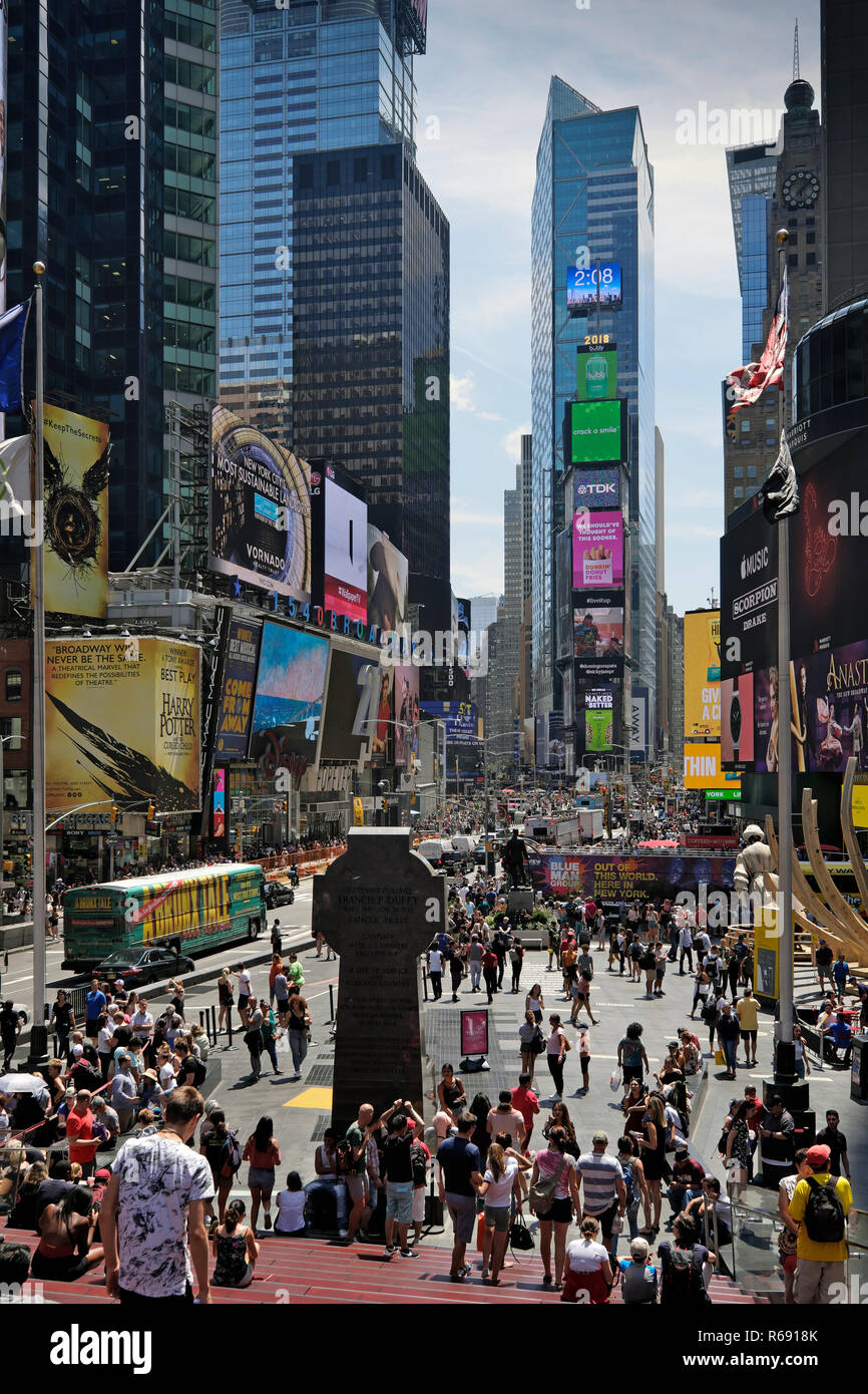 Time Square Stockfoto