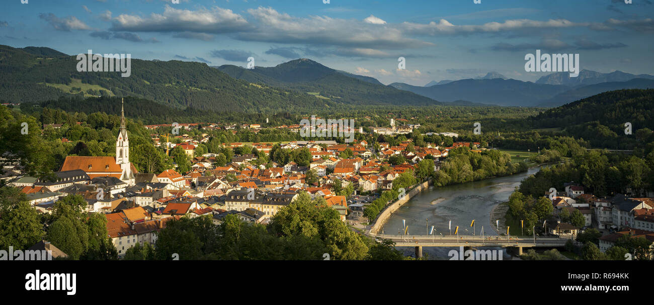 Bad Tölz in Bayern Stockfoto