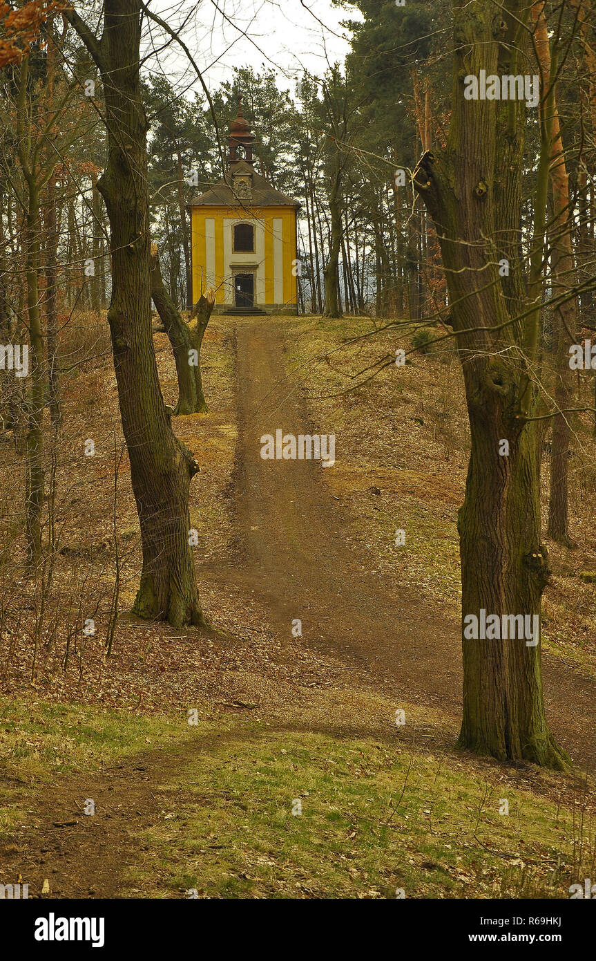 Grabkapelle in Wartenberg in Böhmen Stockfoto