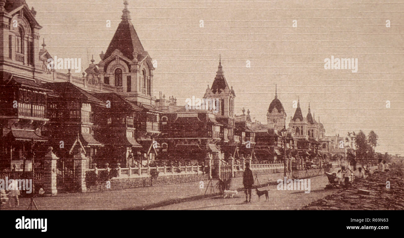 Cuffe Parade, Mumbai Bombay, Maharashtra, Indien Stockfoto