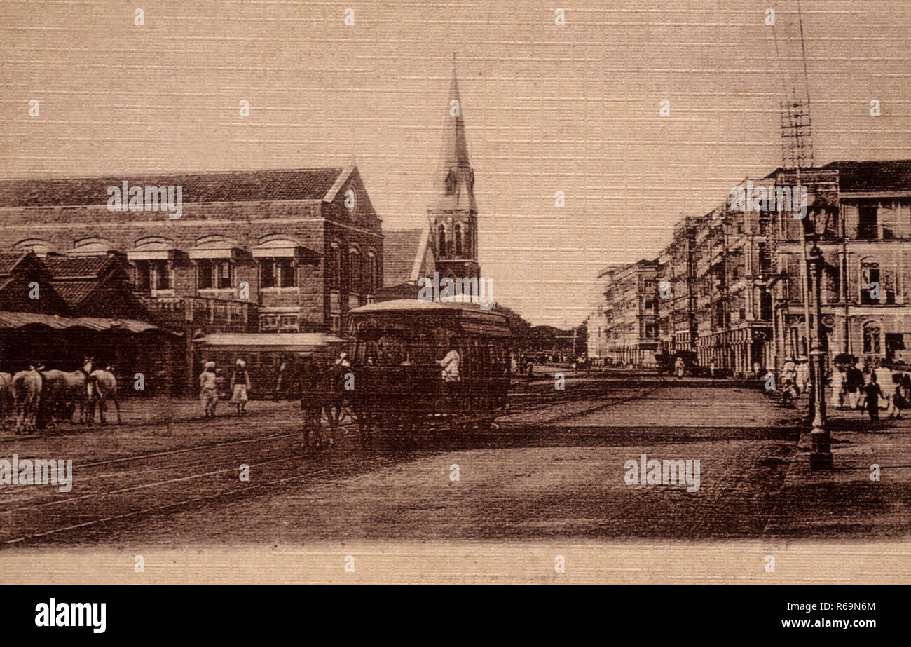 Colaba Causeway, mumbai Bombay, Maharashtra, Indien Stockfoto