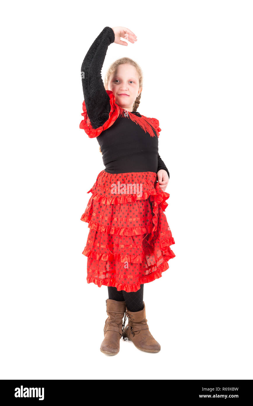 Spanische mädchen Ausgeschnittene Stockfotos und -bilder - Alamy
