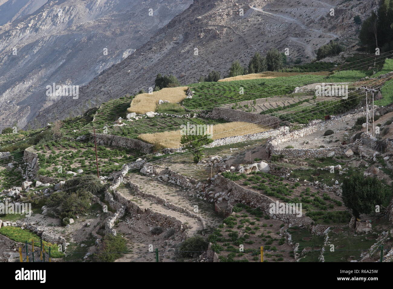 Spiti Valley reise, Berge Natur Stockfoto