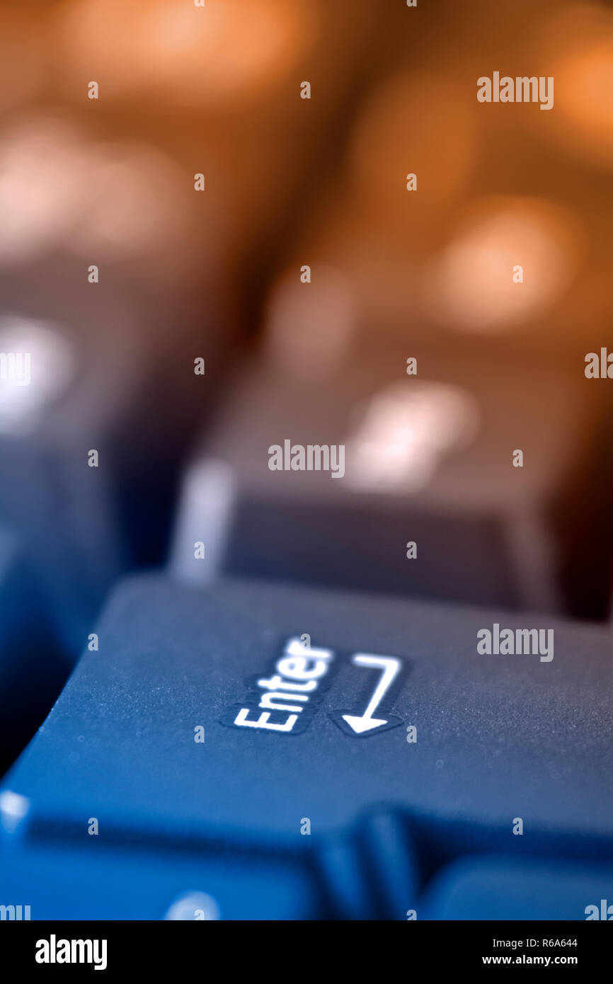 Tastatur vom Computer Stockfoto