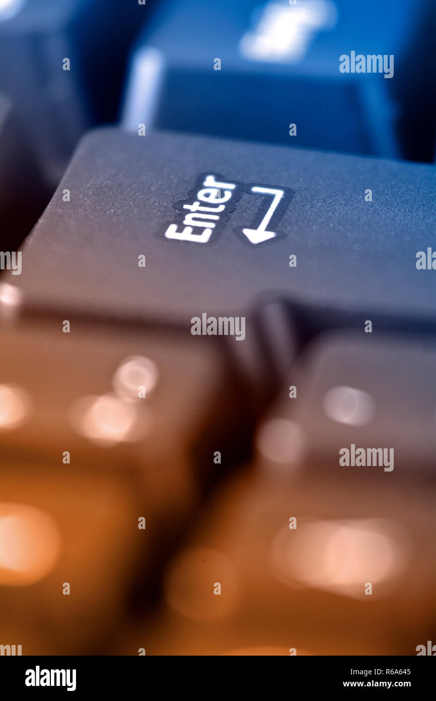 Tastatur vom Computer Stockfoto