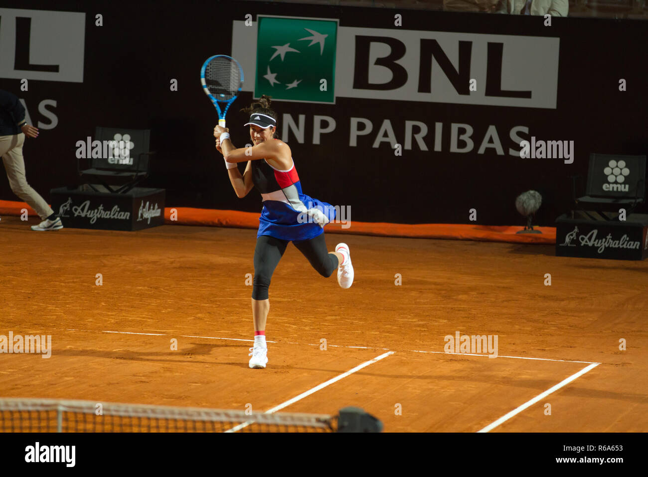 Garbiñe Muguruza in Rom internationale Meisterschaft Stockfoto