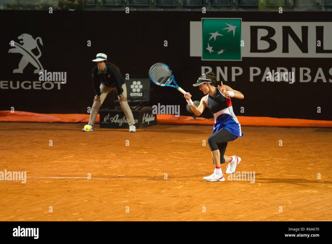 Garbiñe Muguruza in Rom internationale Meisterschaft Stockfoto