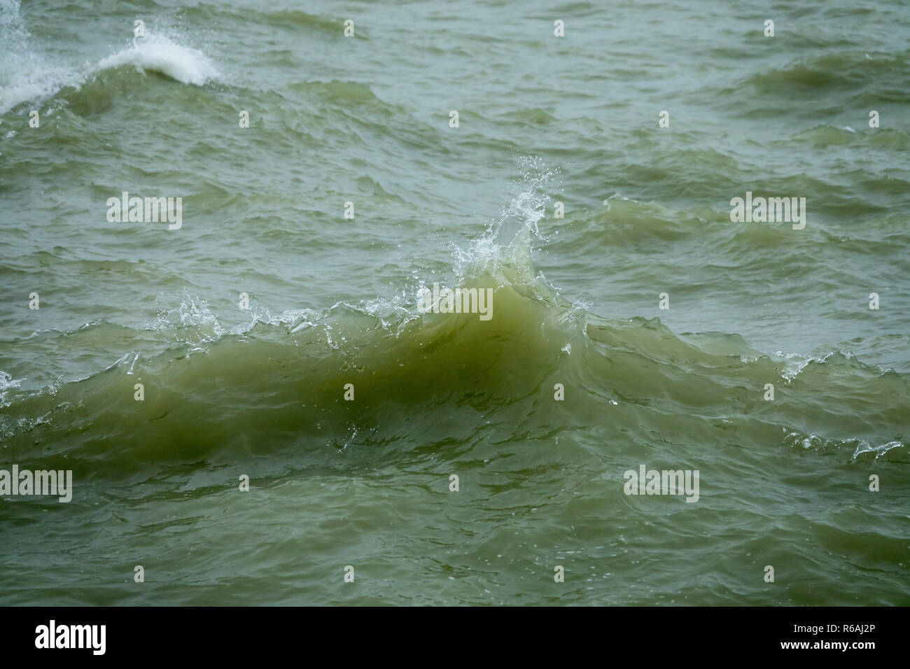 Welle brechen Stockfoto