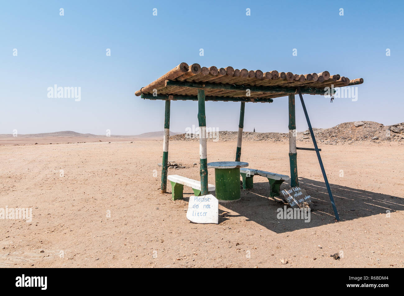 Kriess Russ Viewpoint, C14, Namibia Stockfoto
