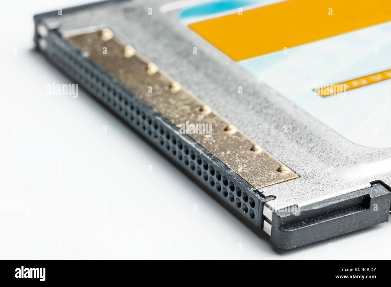 Verbindungen eines Fire-Wire Karte Stockfotografie - Alamy