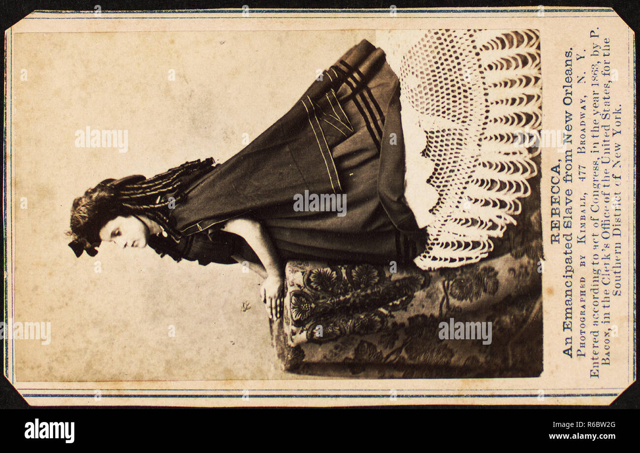 Vintage viktorianischen Porträt Fotografie Stockfoto