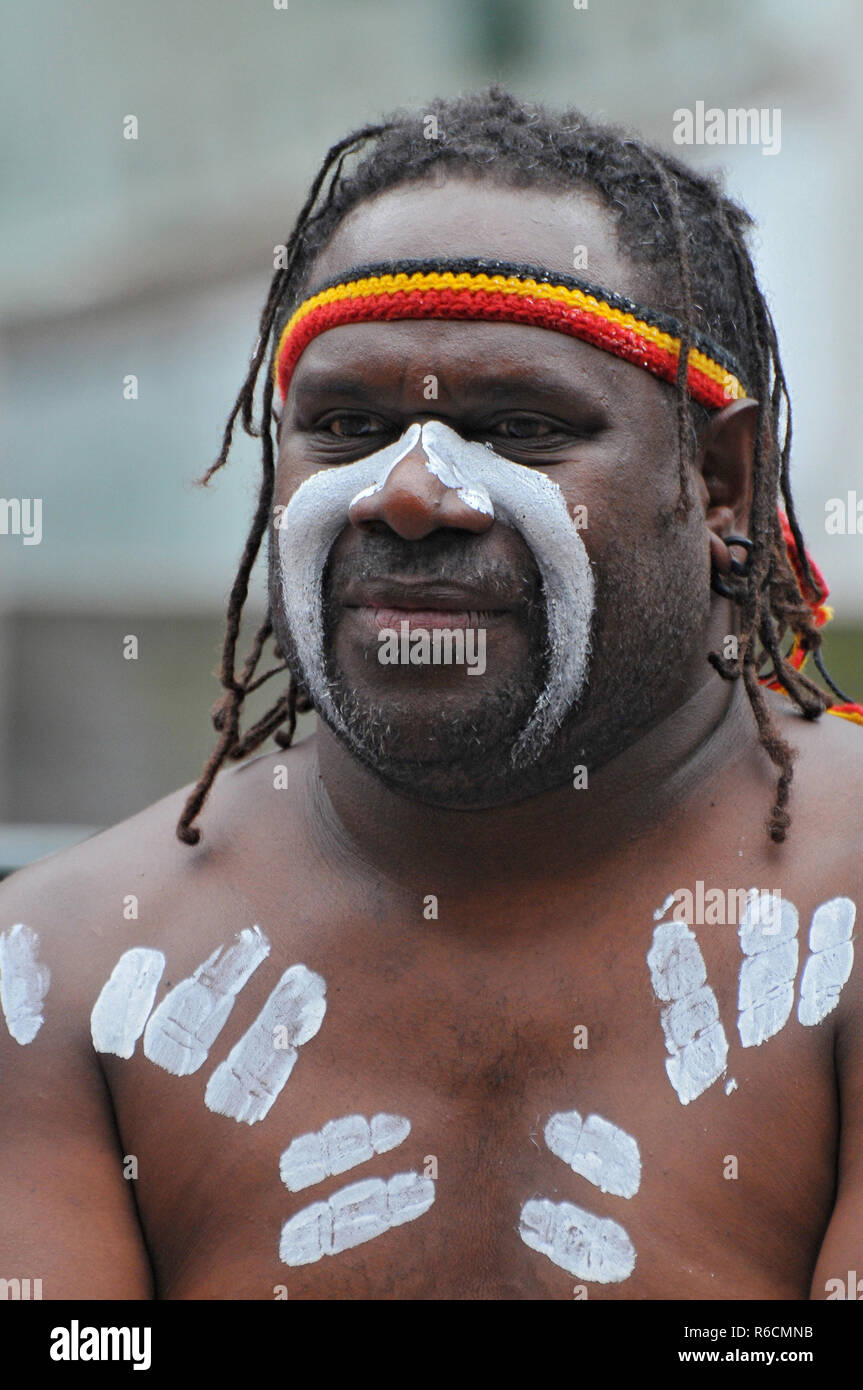 Australien, Sydney, New South Wales, Australian Aborigines Stockfoto