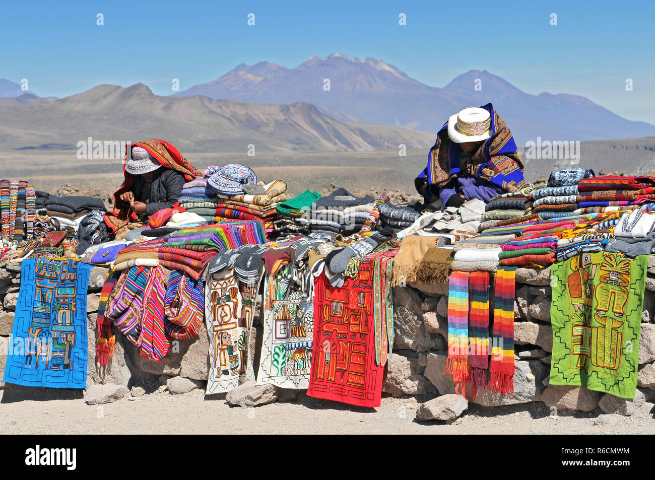 Peru, Mirador De Los Andes, Souvenir Stockfoto