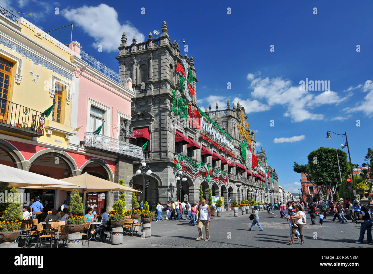 Mexiko, Palacio De Regierung, Puebla Stockfoto