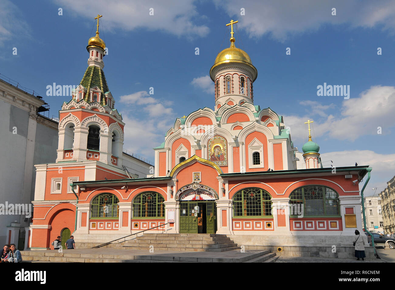 Russland, Moskau, Kathedrale der Muttergottes von Kasan Stockfoto