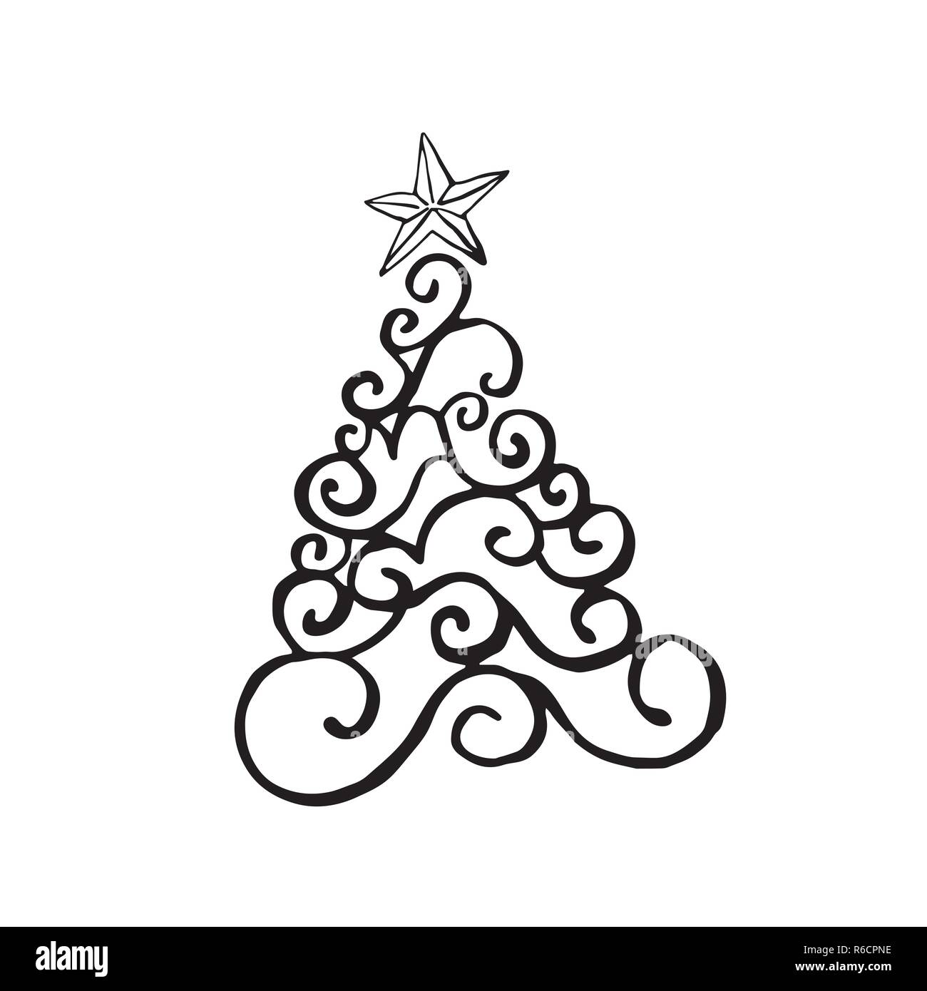 Weihnachten, Neujahr Design Elemente. Stock Vektor