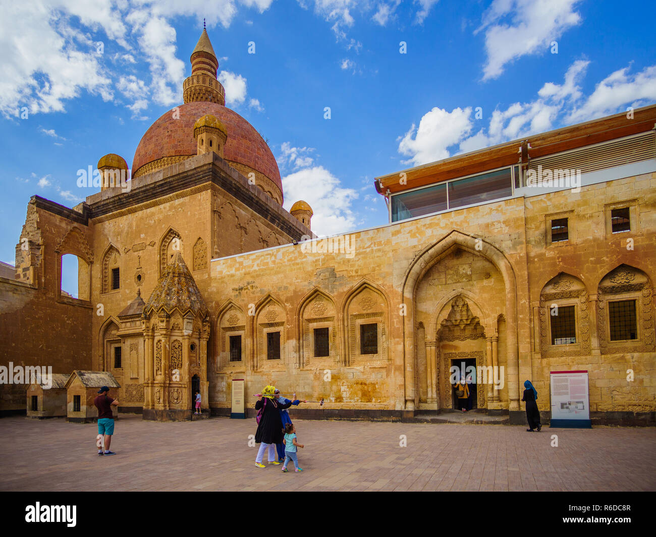 Ishak Pasha Saray, Palace in Anatolien, Türkei Stockfoto