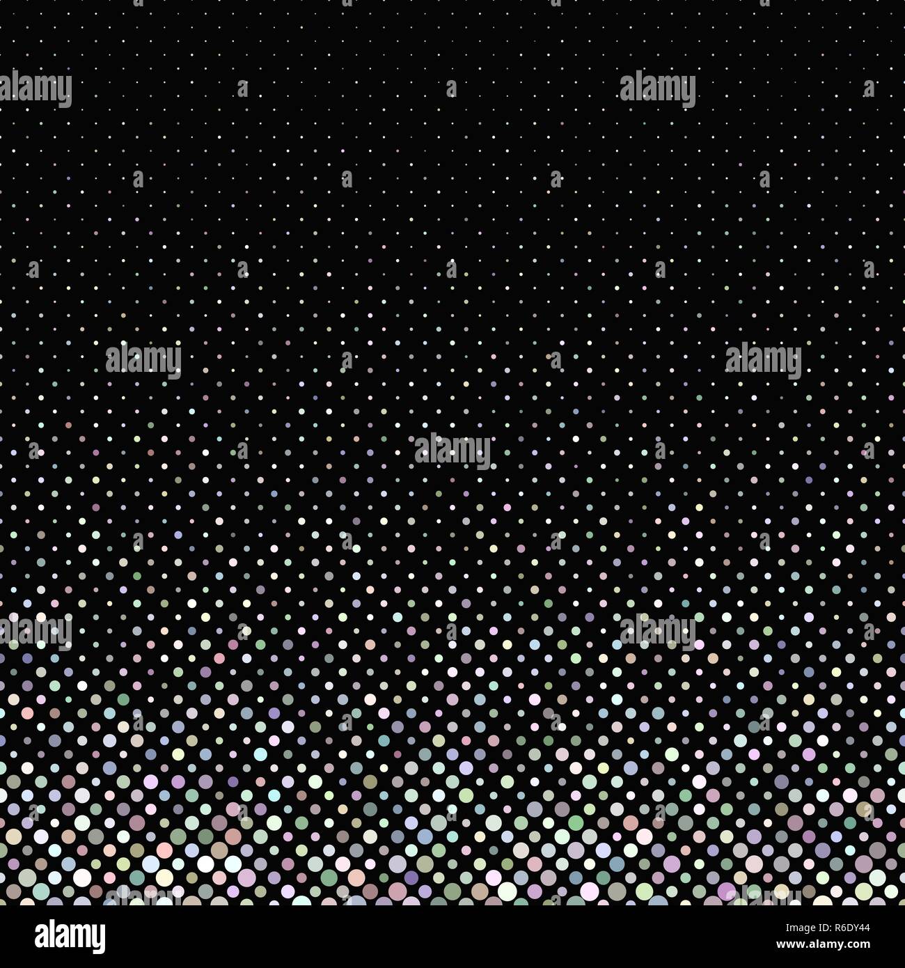 Bunte geometrische abstrakte Kreis Muster Hintergrund Grafik Stock Vektor