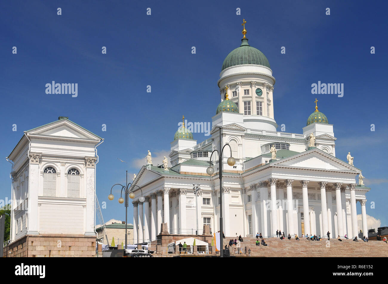 Kathedrale von Helsinki, Evangelisch-lutherische Kirche der Diözese Helsinki, Finnland Stockfoto