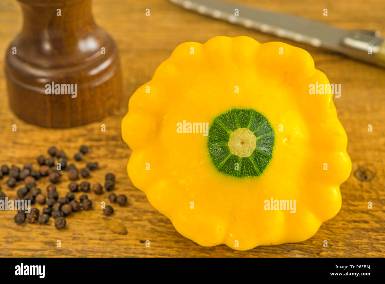 Pattypan Squash Stockfoto