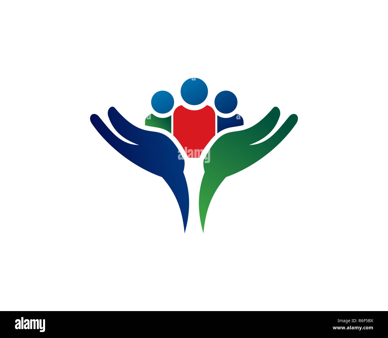 Care-Logo Stockfoto