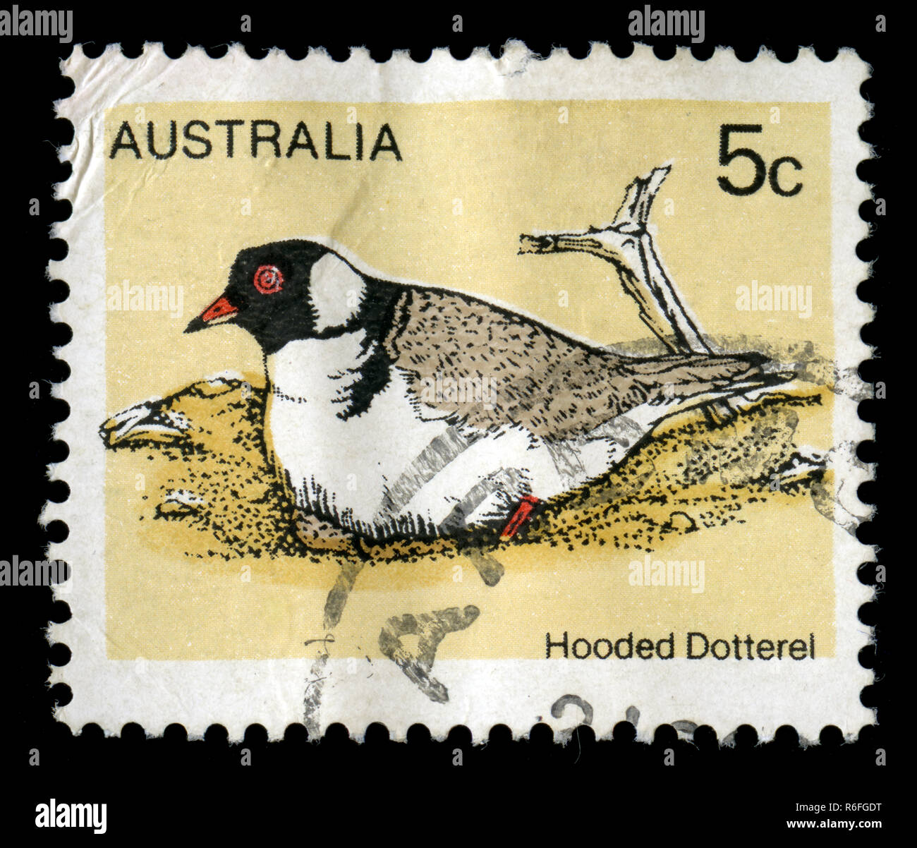Briefmarke aus Australien in die Vögel in der Serie 1978 Stockfoto