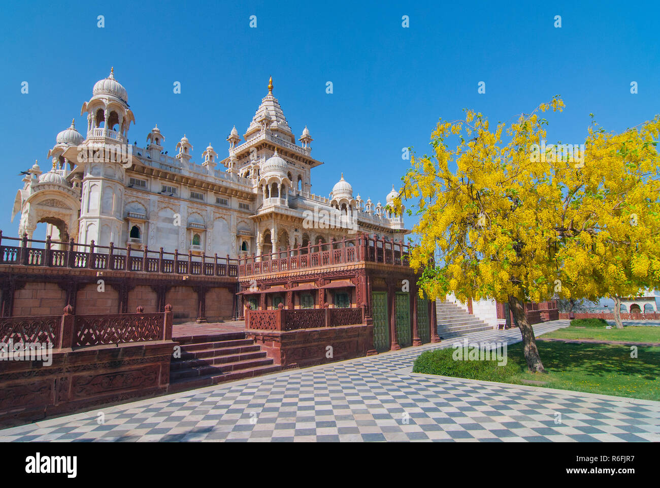 Jaswant Thada, Mausoleum von Maharaja Jaswant Singh II, Jodhpur, Rajasthan, Indien Stockfoto