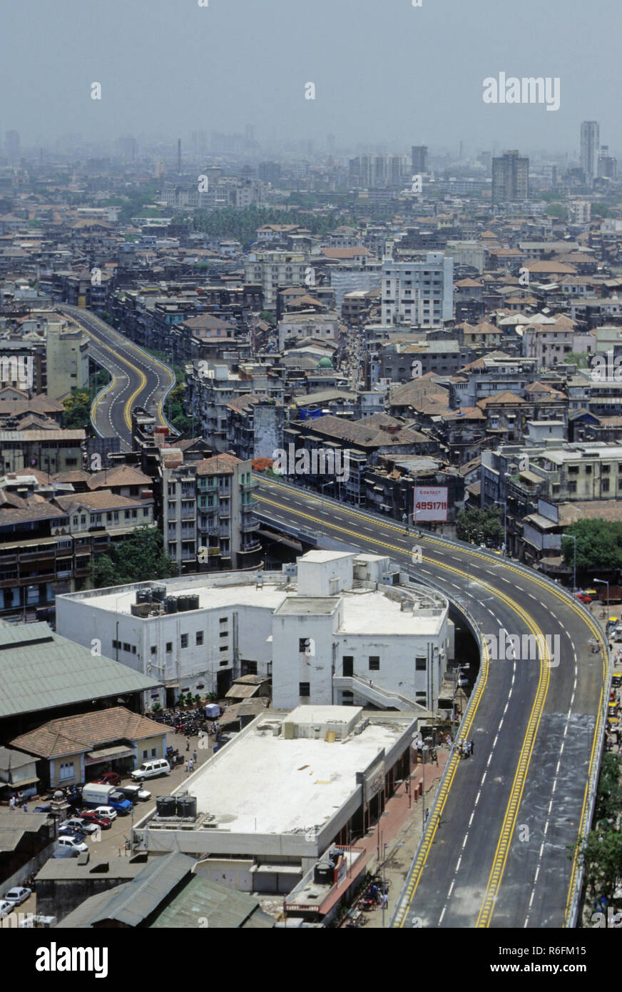 Größte Flyover, mumbai Bombay, Maharashtra, Indien Stockfoto