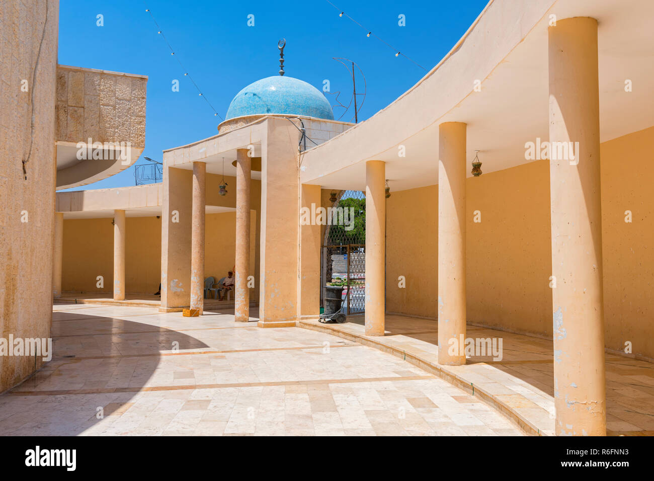 Eine Moschee in Jericho, dem Nahen Osten, Palästina Stockfoto