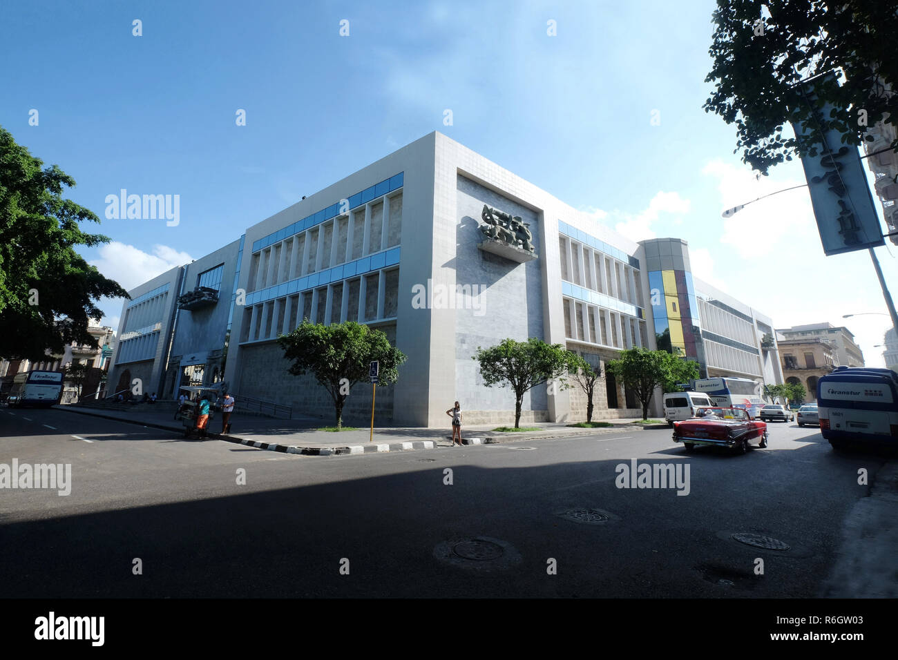 Das National Museum in La Habana Vieja Havanna, Kuba Stockfoto