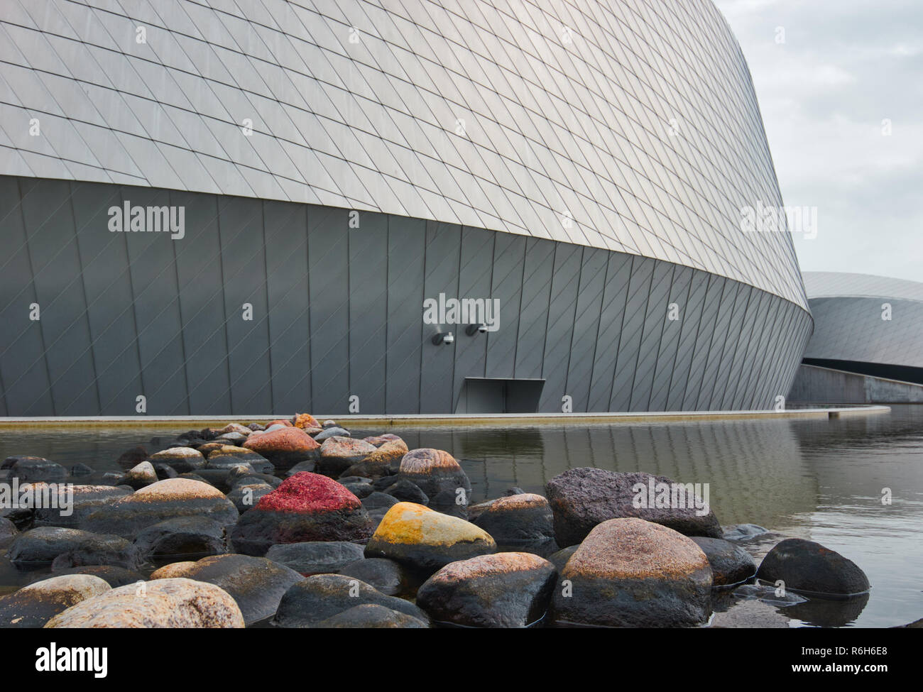 National Aquarium Dänemark (Den Bla Planeten), Kastrup, Kopenhagen, Dänemark, Skandinavien Stockfoto