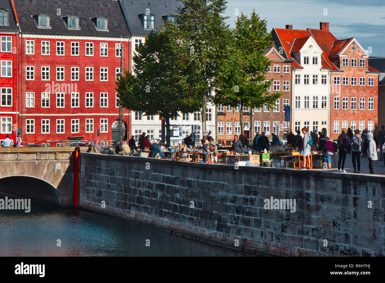 Thorvaldsen, Bertel Thorvaldsens Antiquitätenmarkt Plads, Kopenhagen, Dänemark, Skandinavien Stockfoto