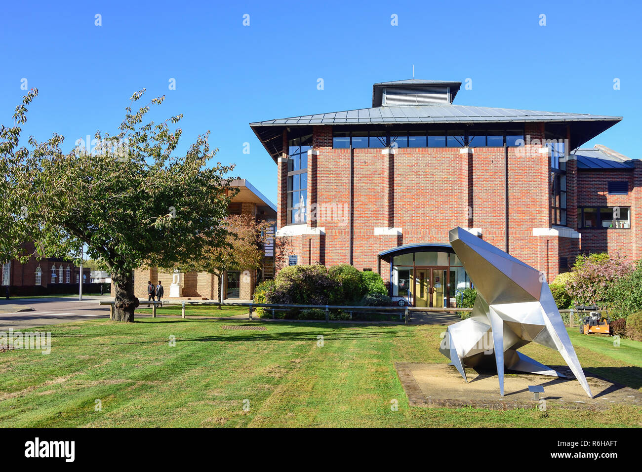 Design Center, Merchant Taylors' School, Sandy Lodge, Moor Park, Northwood, Hertfordshire, England, Vereinigtes Königreich Stockfoto