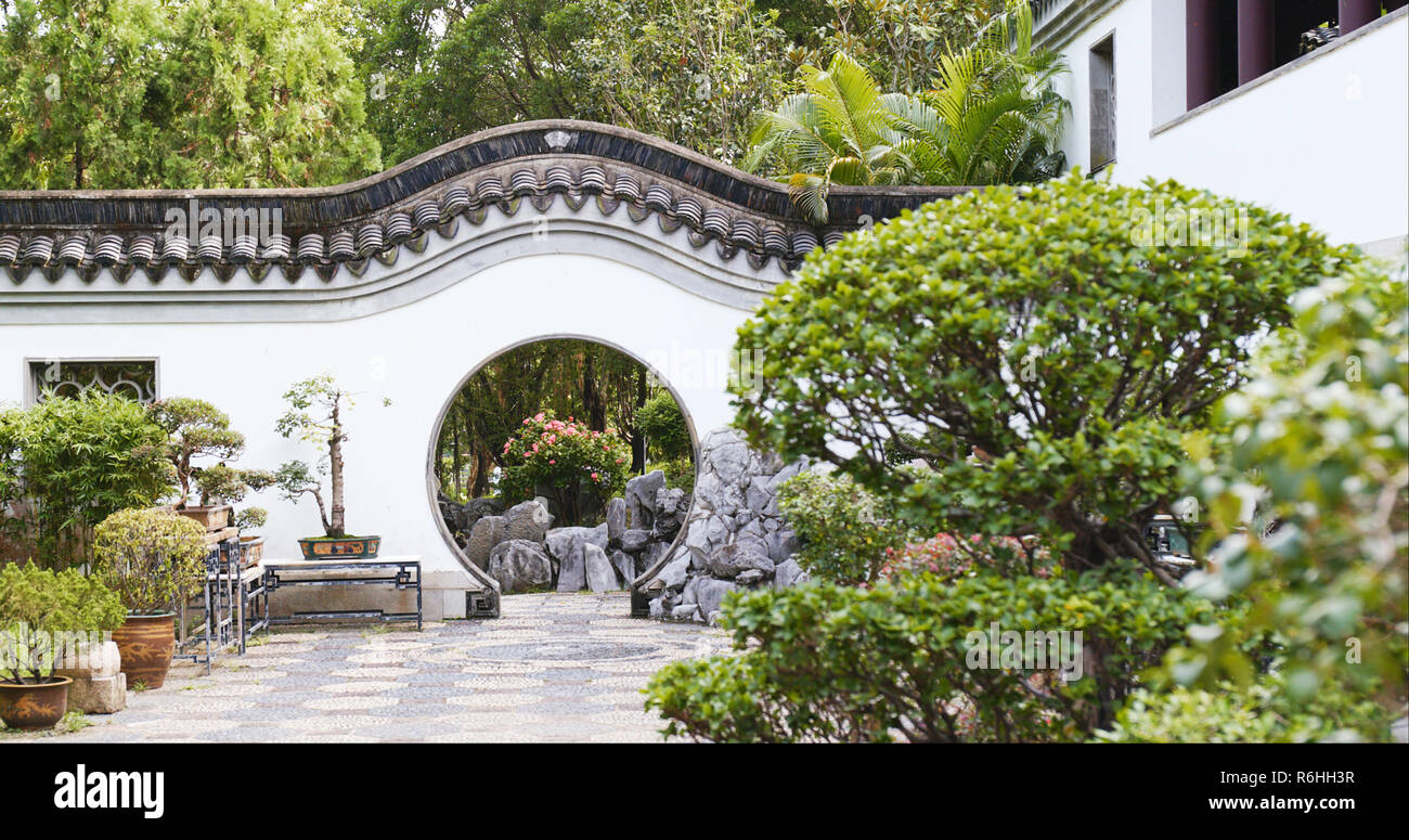 Traditionellen chinesischen Garten Stockfoto