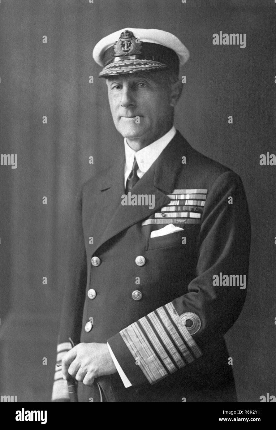 JOHN JELLICOE, 1. Earl Jellicoe (1859-1935), britischer Admiral der Flotte Foto: Bains News Service Stockfoto