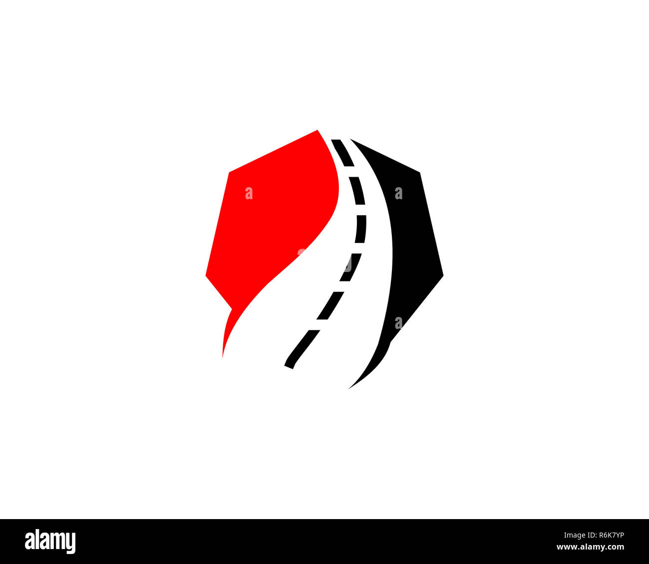 Asphalt logo Ausgeschnittene Stockfotos und -bilder - Alamy