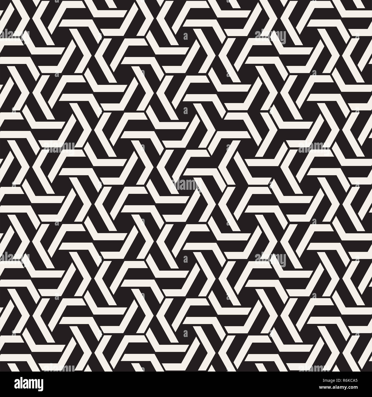 Vektor nahtlose Linien Muster. Moderne, elegante abstrakte Textur. Wiederkehrende geometrische Fliesen mit streifenelemente Stockfoto