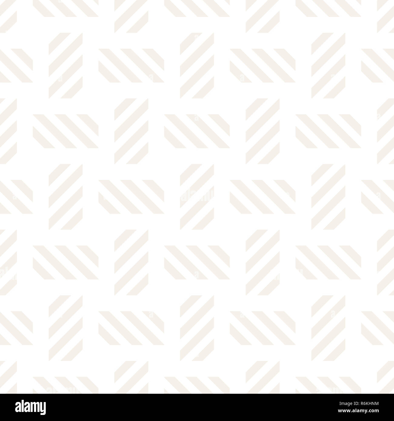 Trendy monochrome Köperbindung Gitter. Abstrakte geometrische Hintergrund Design. Vektor nahtlose Muster. Stockfoto