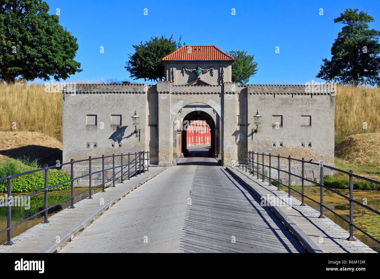 Der aus dem 17. Jahrhundert King's Gate (1663) der Zitadelle (kastellet) in Kopenhagen, Dänemark Stockfoto
