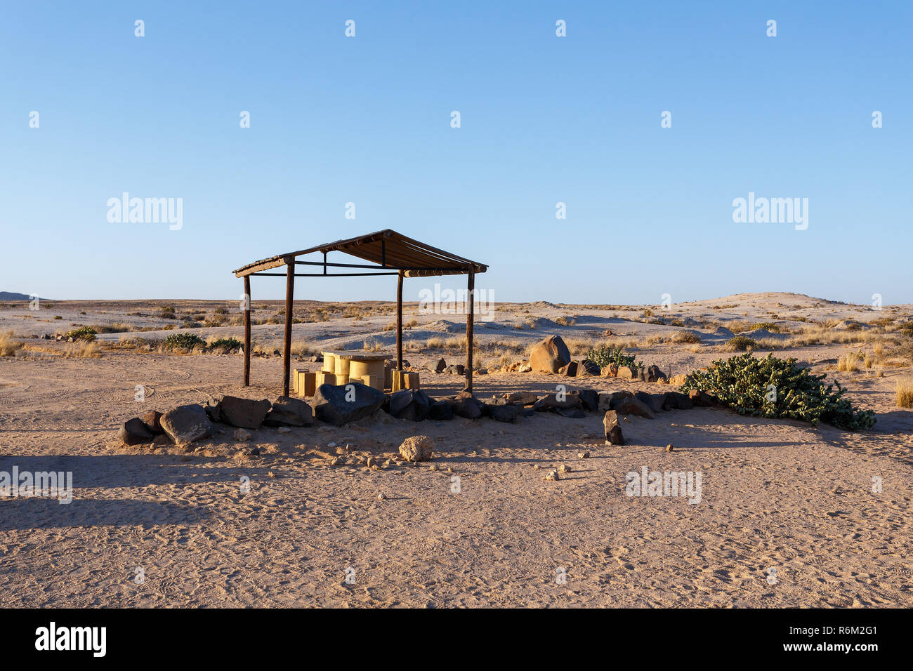 Prähistorische Wüste, Namibia Stockfoto