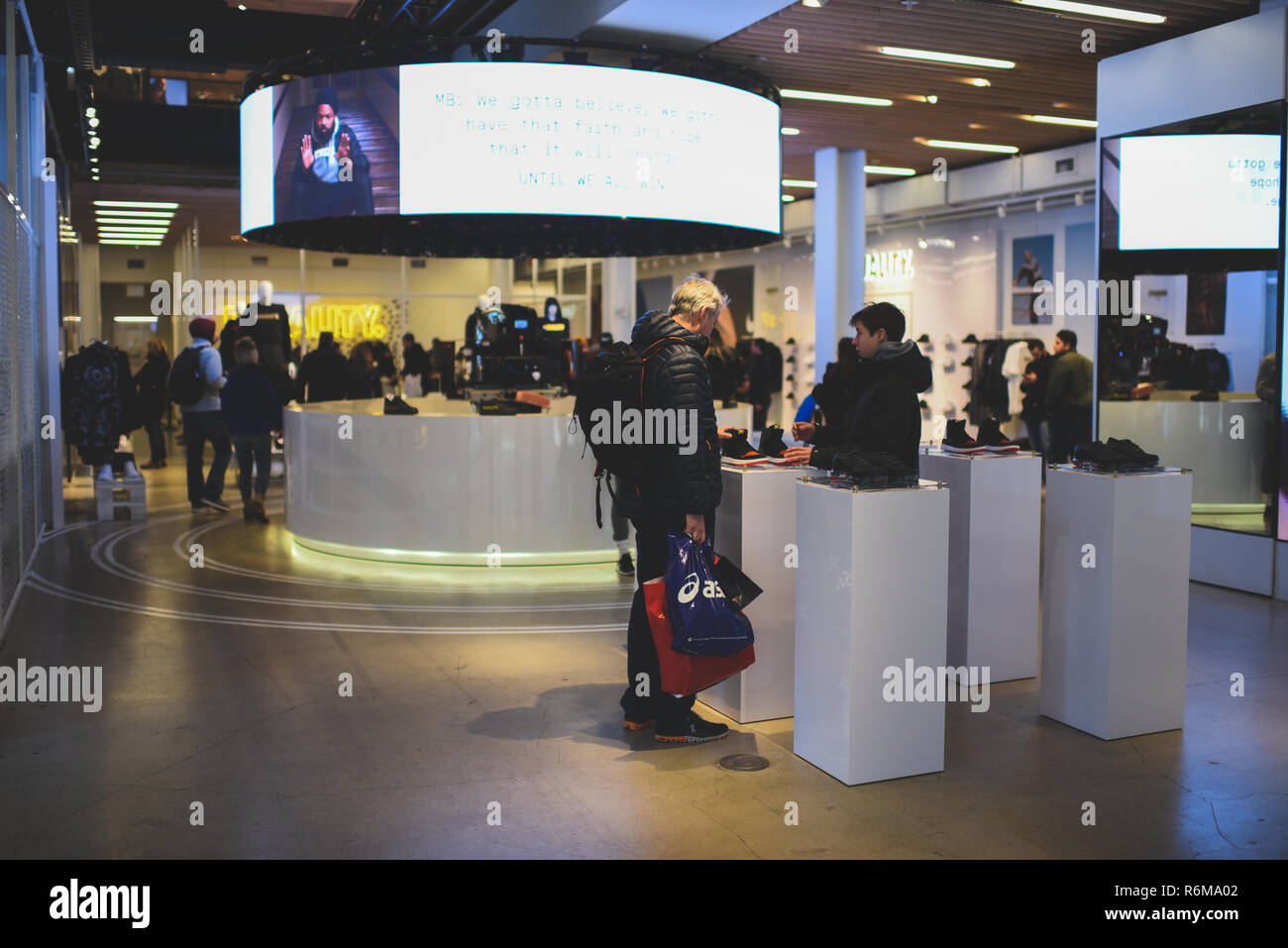 Nike Store Soho, New York Stockfoto