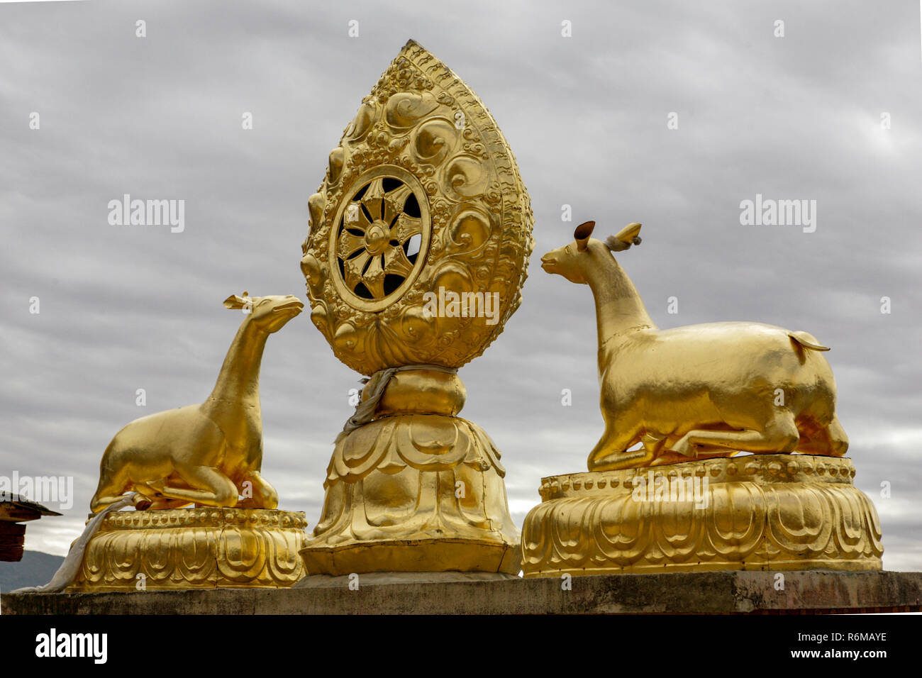 Gold Schmuck Stockfoto